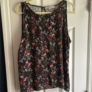 Loft mixed media tank